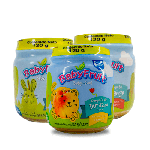 COMPOTA SABORES SURTIDOS BABY FRUIT 120 G