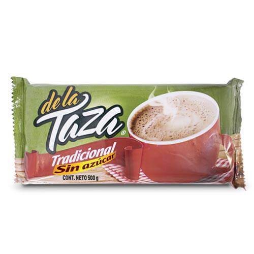 CHOCOLATE SIN AZUCAR DE LA TAZA 250 G
