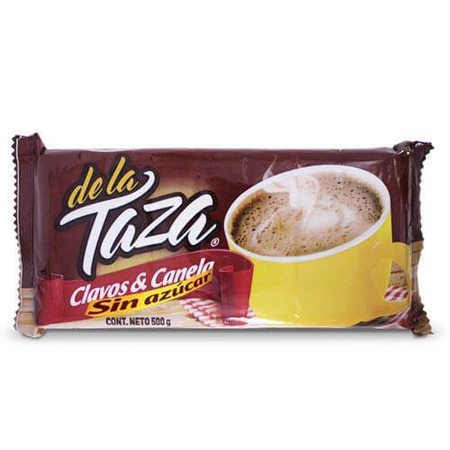 CHOCOLATE SIN AZUCAR CLAVOS Y CANELA DE LA TAZA 250 G