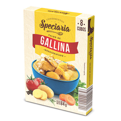CALDO DE GALLINA SPECIARIA 8 UND - 84 G
