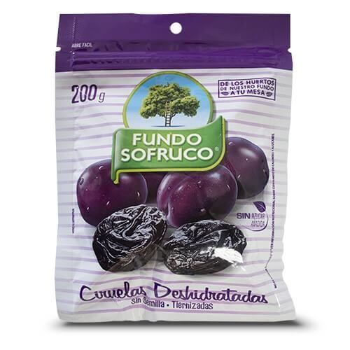 CIRUELA PREMIUM SIN SEMILLA SOFRUCO 200 G