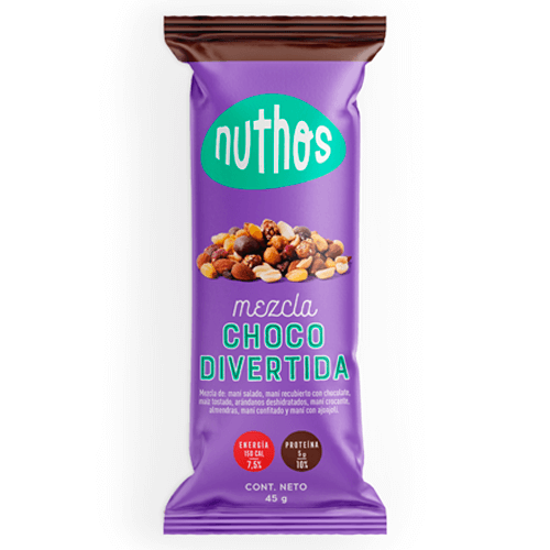 MEZCLA CHOCODIVERTIDA NUTHOS 45 GR