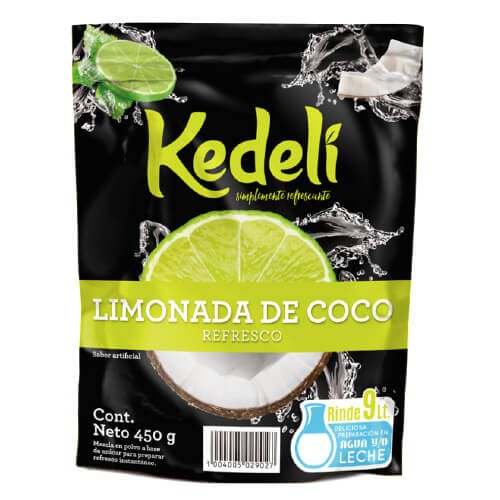 LIMONADA DE COCO KEDELI EN POLVO 450 GR
