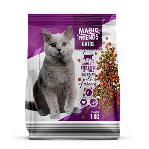ALIMENTO PARA GATOS MAGIC FRIENDS 1000 G