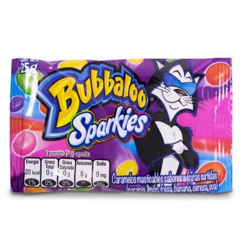CARAMELOS MASTICABLES SPARKIES 25 G