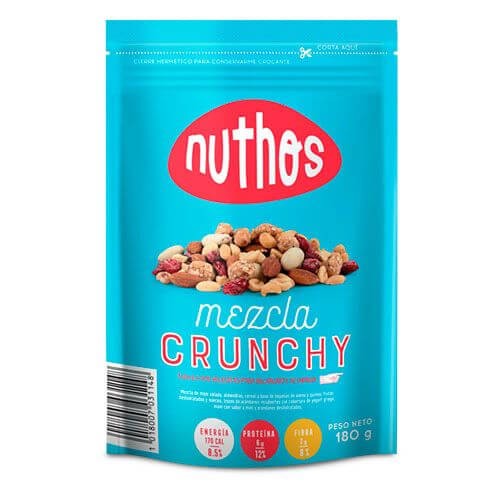 MEZCLA CRUNCHY NUTHOS 180 G