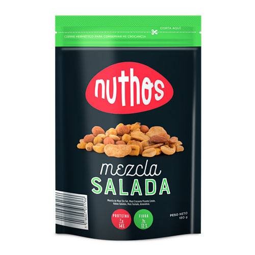 MEZCLA SALADA FRUTOS SECOS NUTHOS 180 G