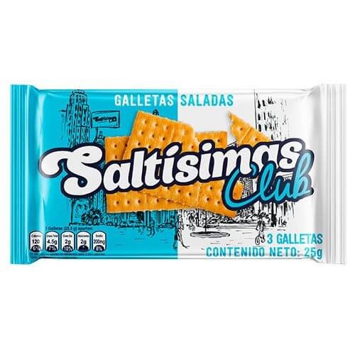 GALLETAS SALTÍSIMAS CLUB 6 UND 153 G
