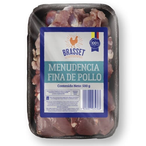 MENUDENCIA FINA DE POLLO BRASSET 500 G