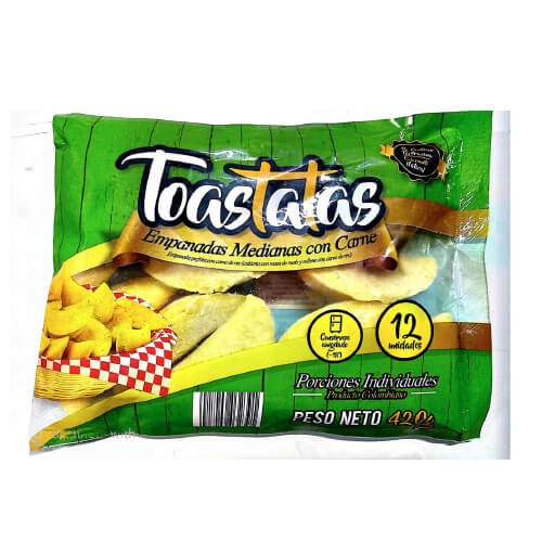 EMPANADA CON CARNE TOASTATAS 12 UND 420 G