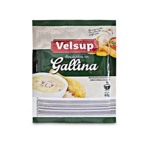 SOPA DE GALLINA CON FIDEOS VELSUP 65 G