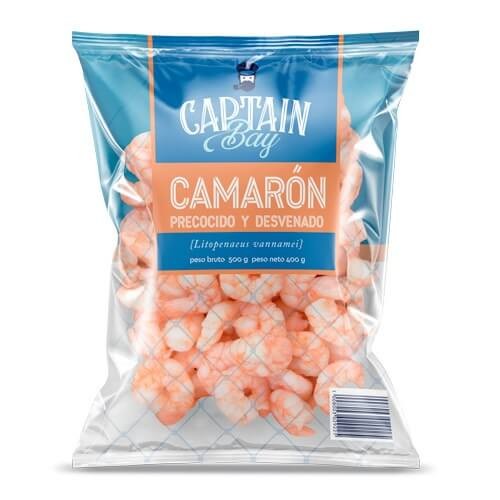 CAMARÓN PRECOCIDO CAPTAIN BAY 400 G