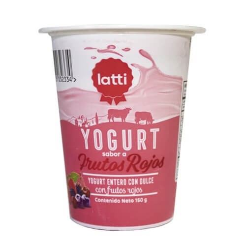YOGURT FRESA VASO LATTI 150 GR