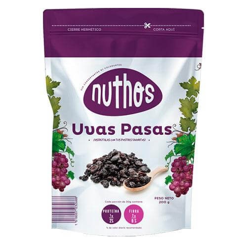 UVAS PASAS NUTHOS 200 G
