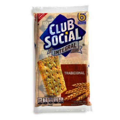 GALLETA INTEGRAL CLUB SOCIAL 6 UND