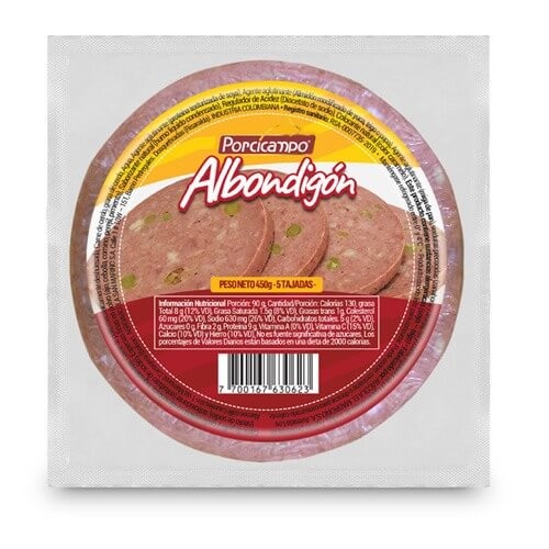 ALBONDIGON VIANDE X 450 GRS