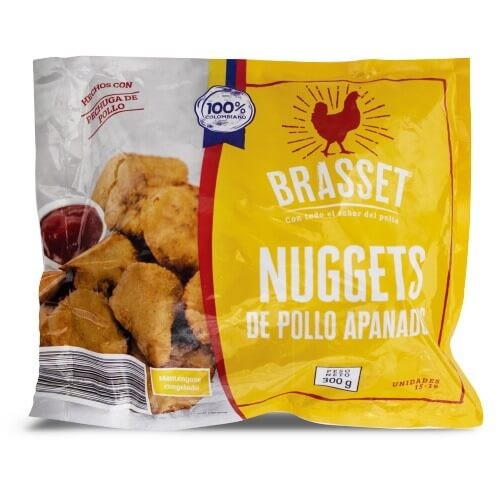 NUGGETS DE POLLO PREMIUM BRASSET 300 G