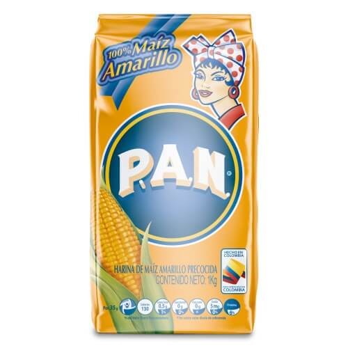 HARINA DE MAÍZ AMARILLO PAN 1000 G
