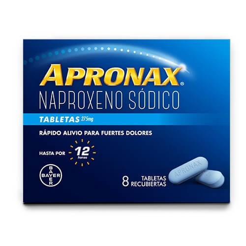 APRONAX TABLETA 8 UND - 275 MG