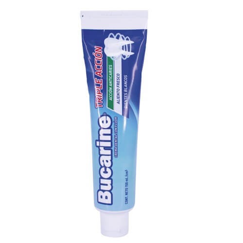 CREMA DENTAL TRIPLE ACCIÓN BUCARINE 150 ML