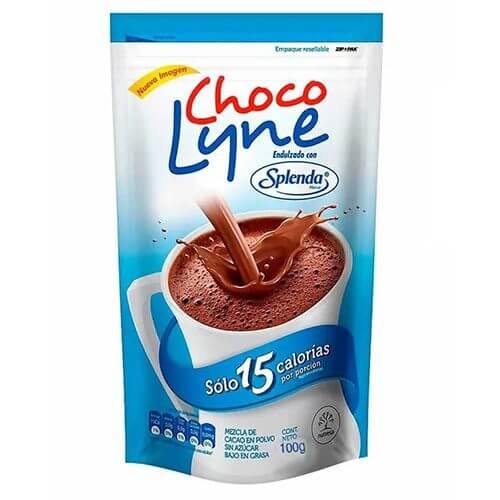 CHOCOLATE CON SPLENDA CHOCOLYNE 100 G