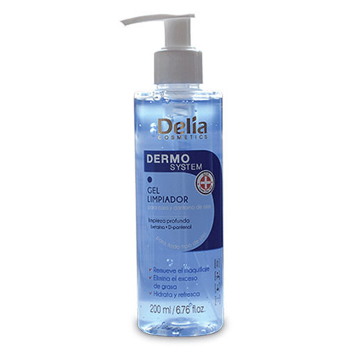 GEL LIMPIADOR FACIAL DELIA 200 ML