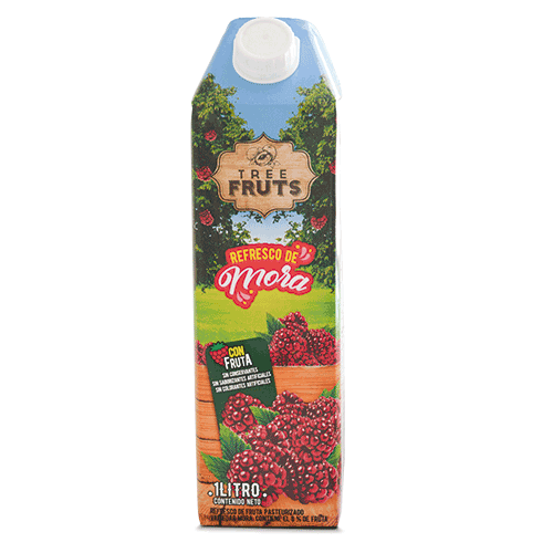 REFRESCO DE MORA TREE FRUTS 1000 ML