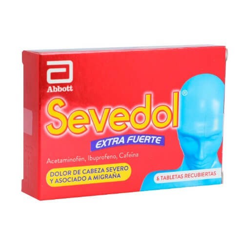 SEVEDOL EXTRAFUERTE TABLETA 6 UND