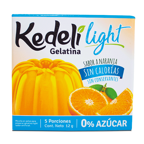 GELATINA LIGHT KEDELI 12 G