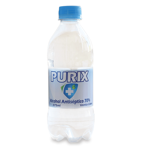 ALCOHOL ANTISÉPTICO PURIX 375 ML