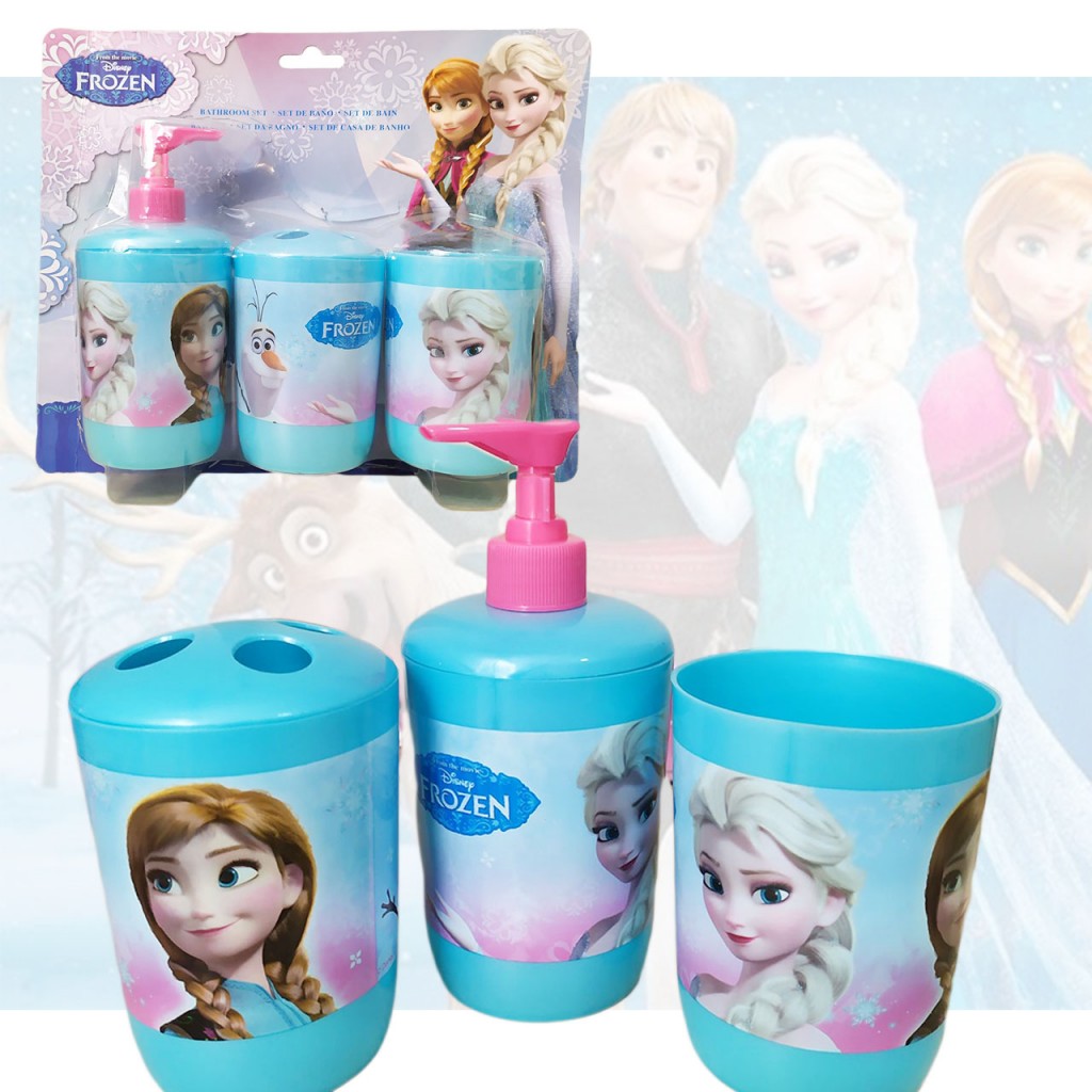 Princesas Set Baño Niñas Accesorios Juguetes Juego
