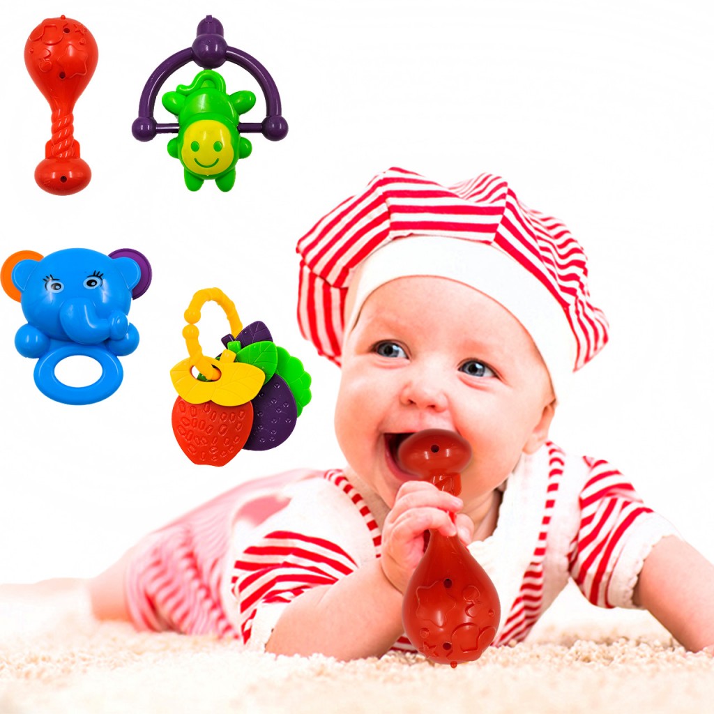 Sonajero Juguete Bebes Niños Estimulante Sonido Juguetería