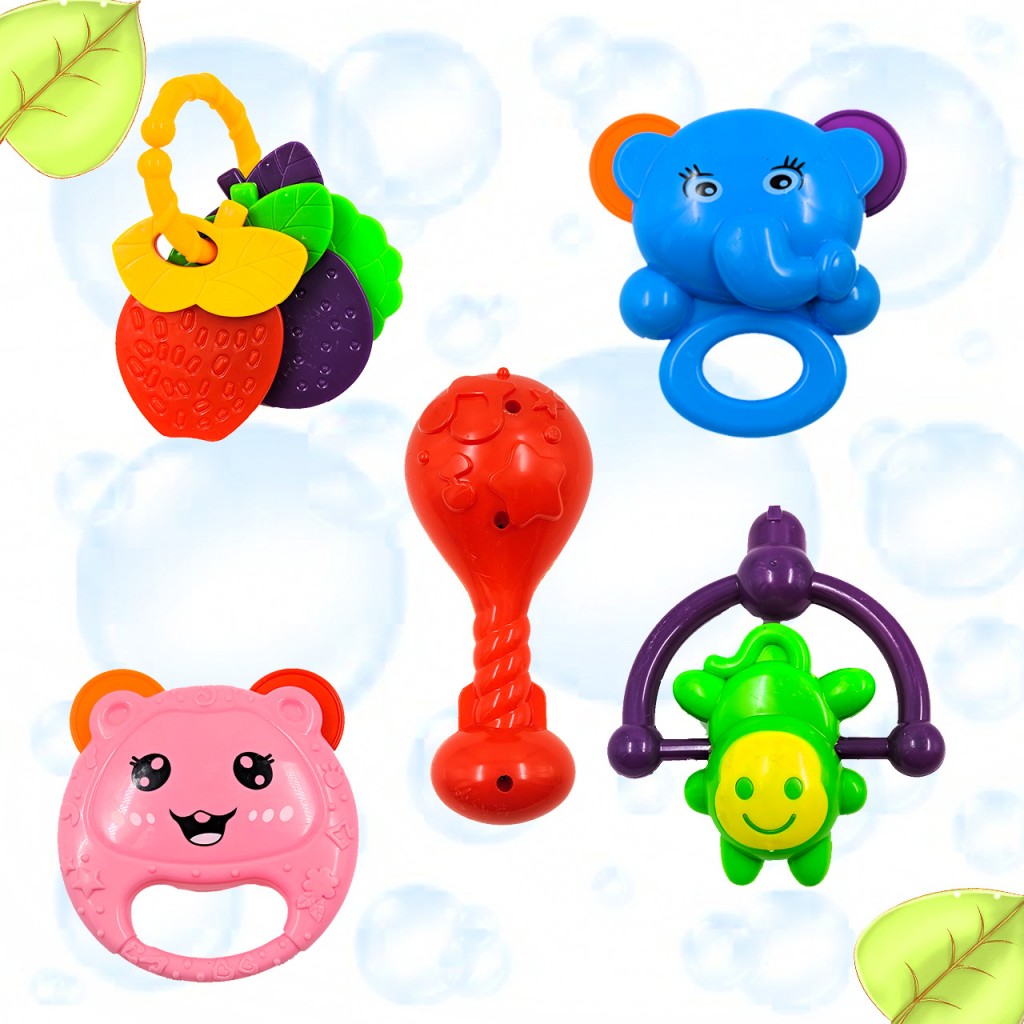 Sonajero Juguete Bebes Niños Estimulante Sonido Juguetería