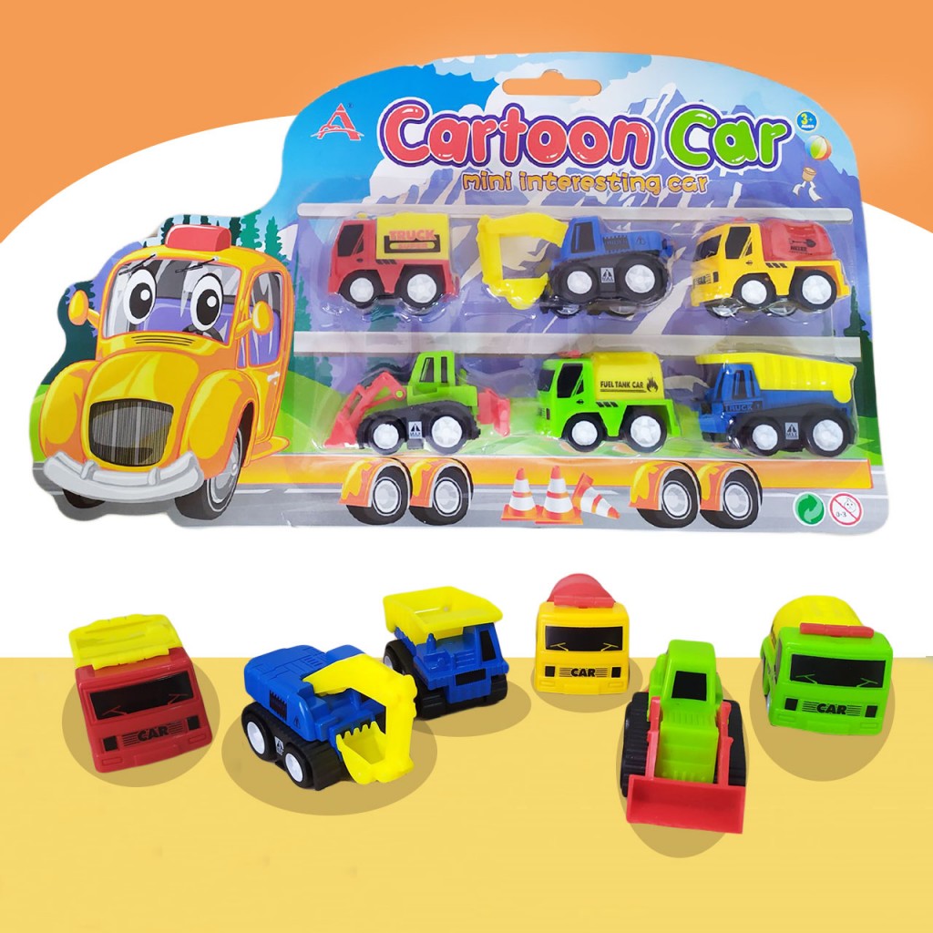 Carro Cartoon Juguetes Jugueteria Juegos Niños Didactico