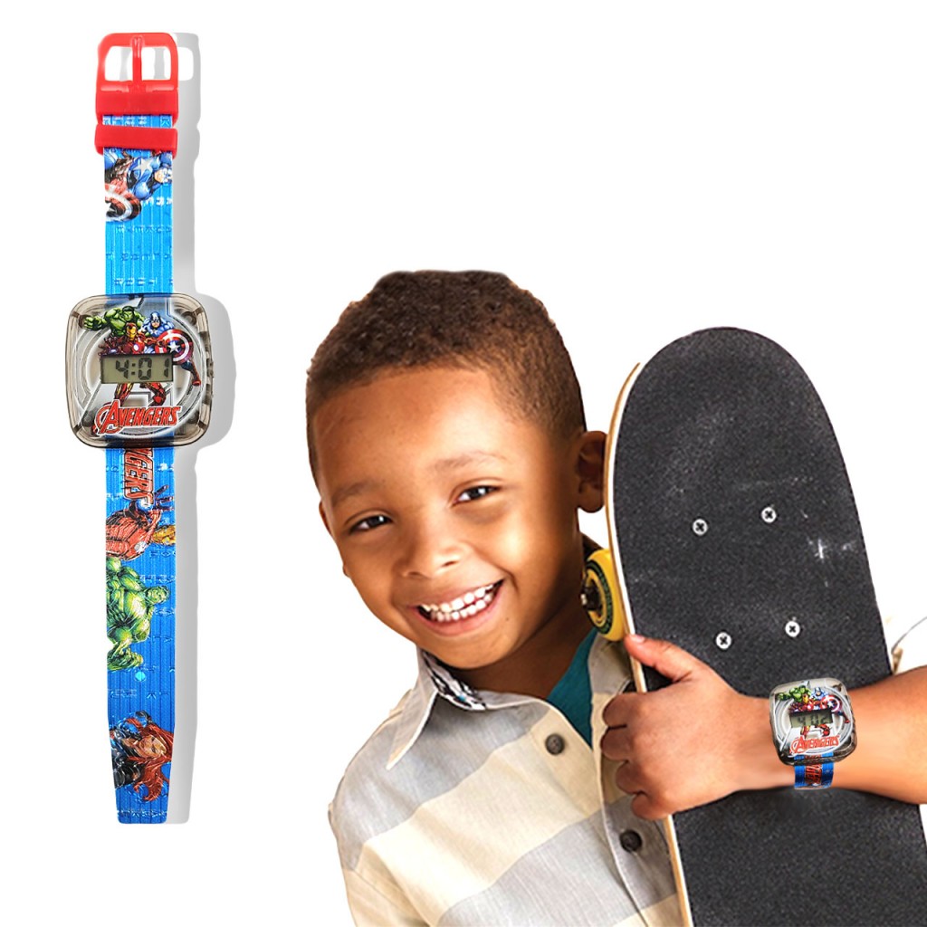 Reloj Digital Vengadores Avengers Hermoso Juego Jugueteria