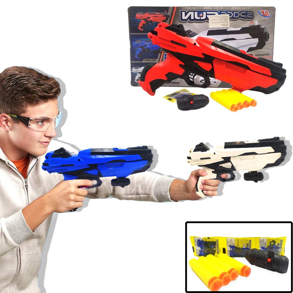 Nerf Space Gun Pistola Juguete Jugueteria Juegos