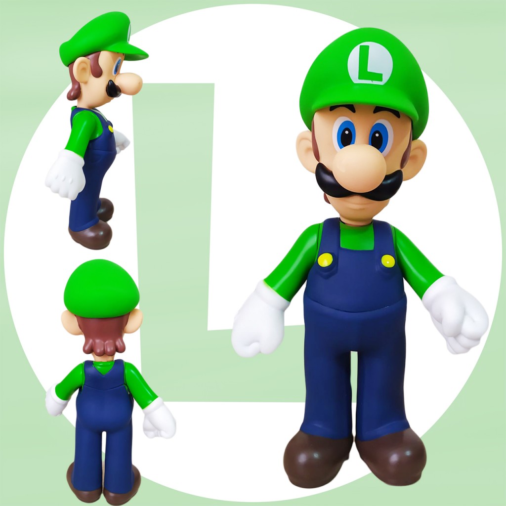 Mario Bros Figura Coleccionable Luigi Juego Juguetes Dj2672