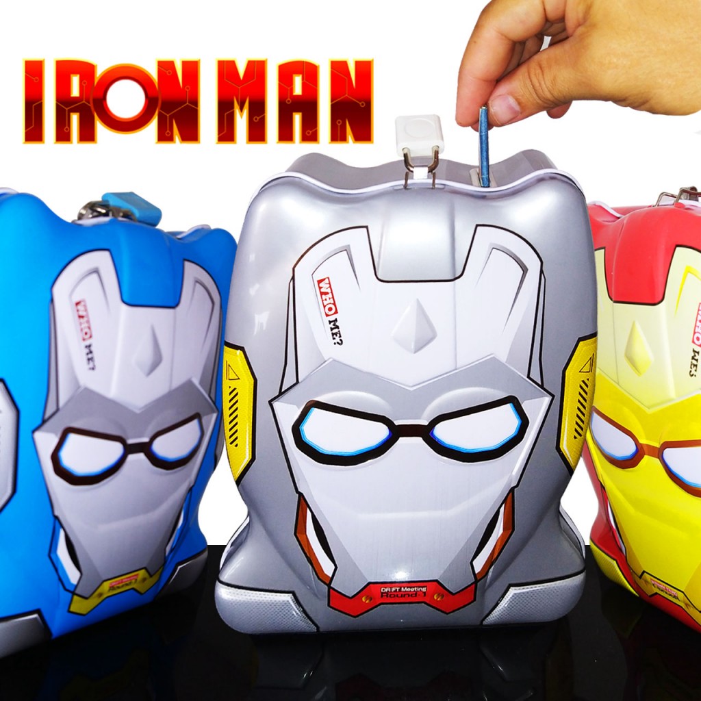 Iron Man Alcancía Avengers Juegos Colección Jugueteria Niños DJ3748