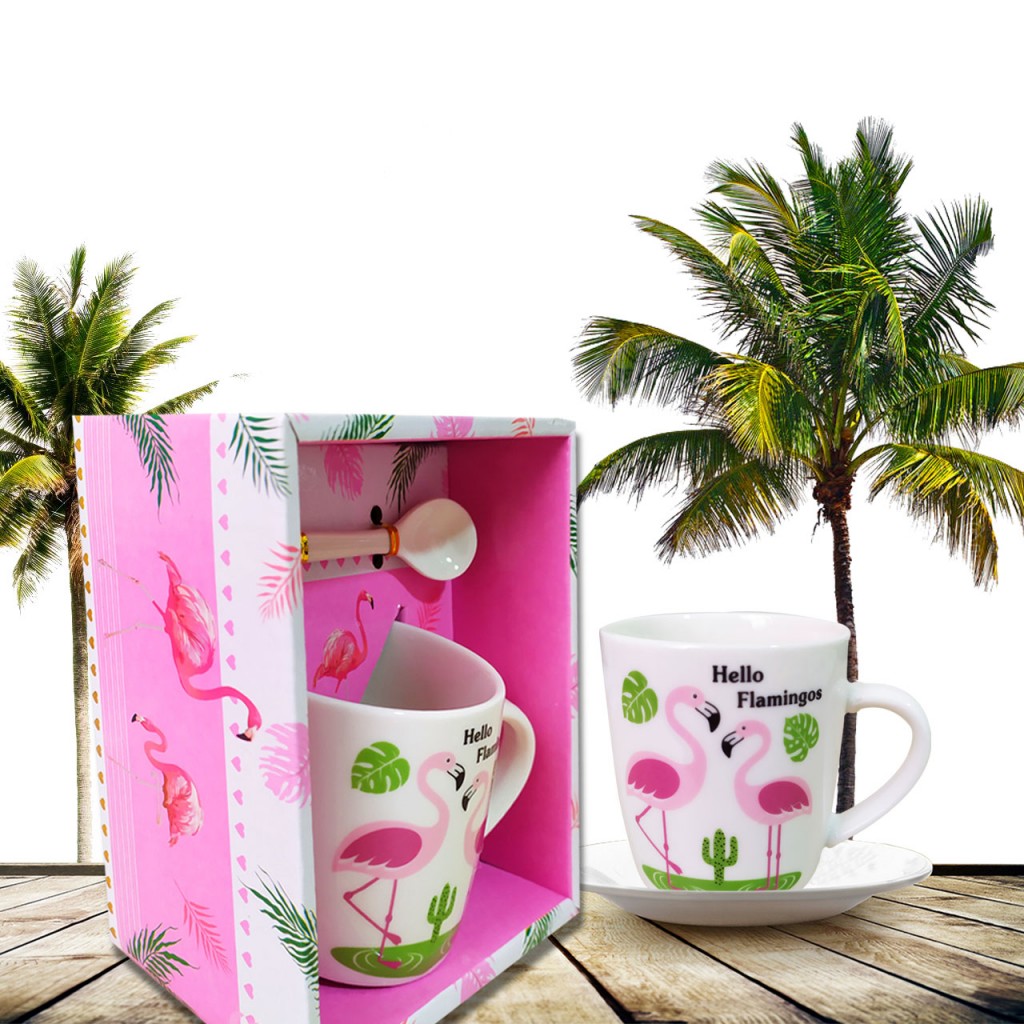 Mugs Pocillos Flamingos Niña Juegos Y Juguetes Hogar Personal DJ3167