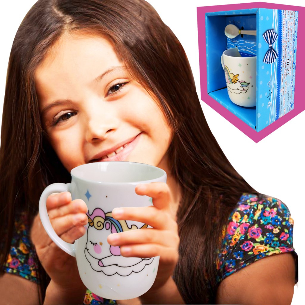 Mugs Pocillos Unicornio Niña Juegos Y Juguetes Hogar DJ3000-168