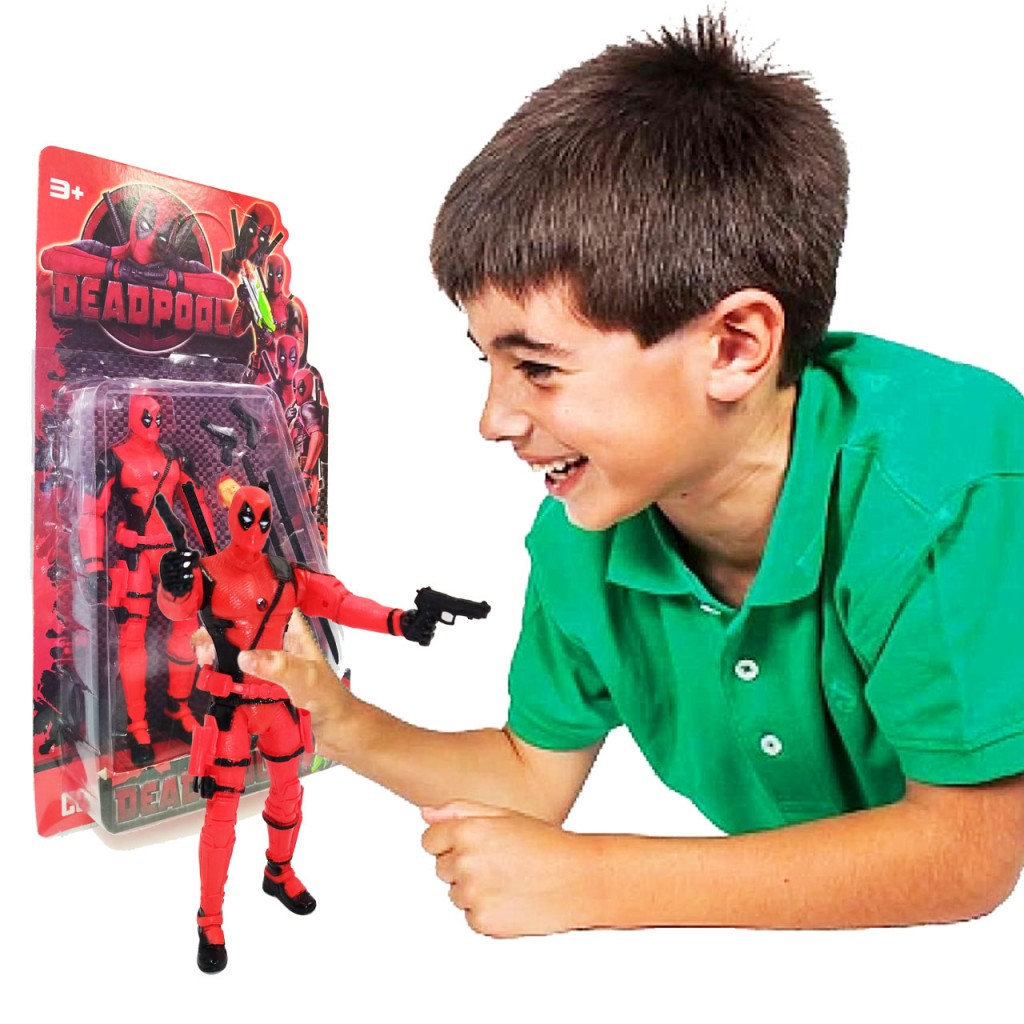 Deadpool Muñeco Juguete Figura Jugueteria Didáctico Marvel