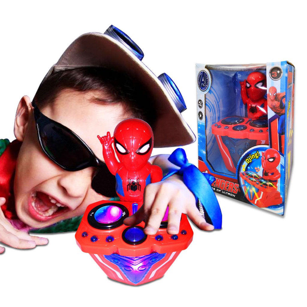 Spiderman Musical Juguete Luces Jugueteria Didáctico Marvel