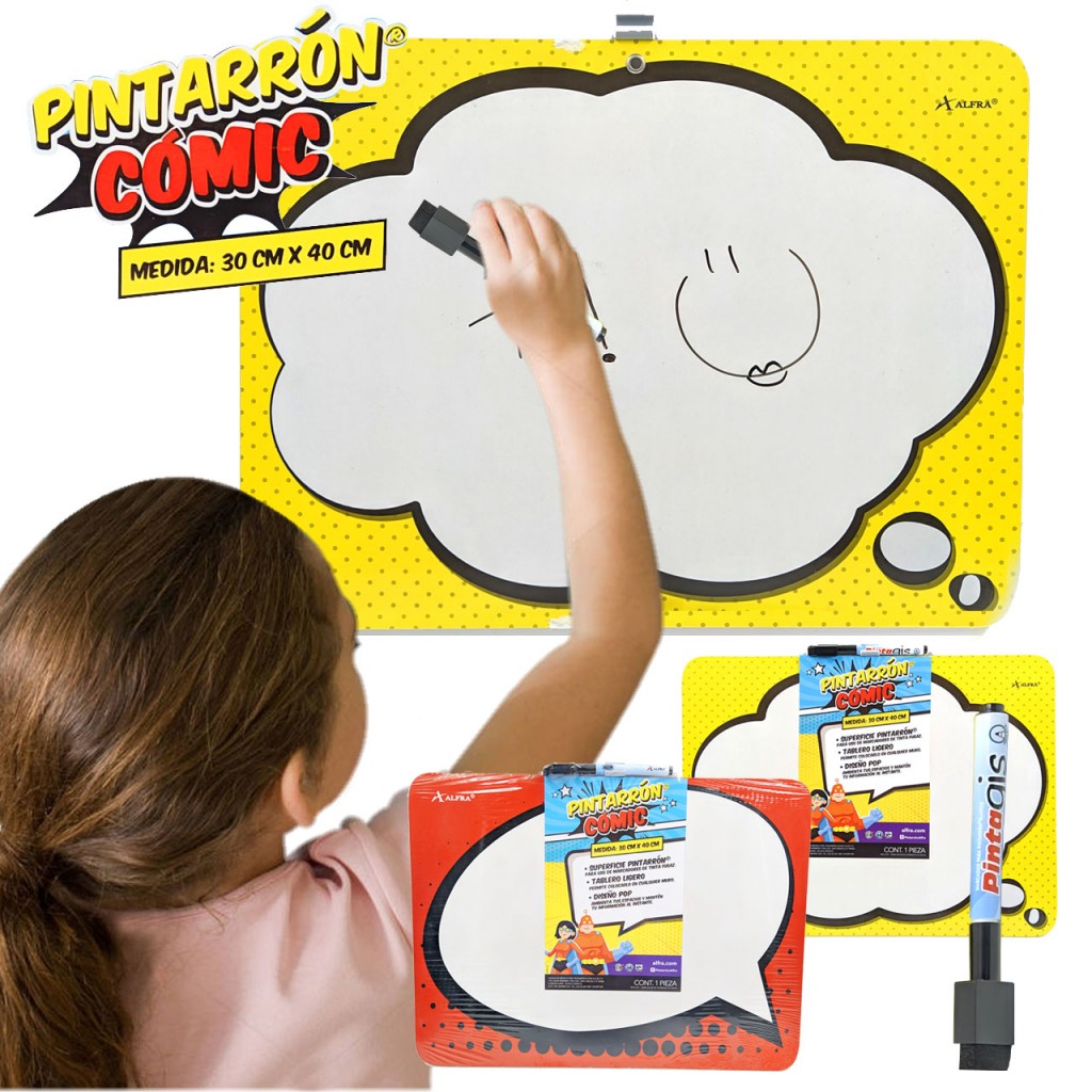 Tablero niño niña dibujar juguete jugueteria didáctico