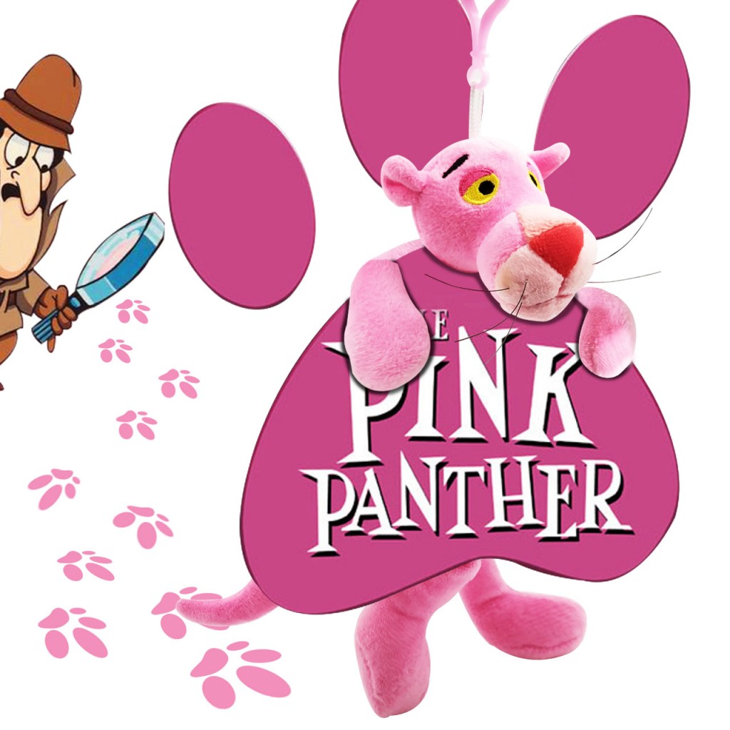 Peluche Llavero Pantera Rosa Juego Juguetes Didácticos