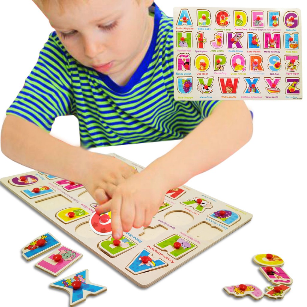 Rompecabezas Abc Aprendizaje Juguetes Jugueteria Didáctico