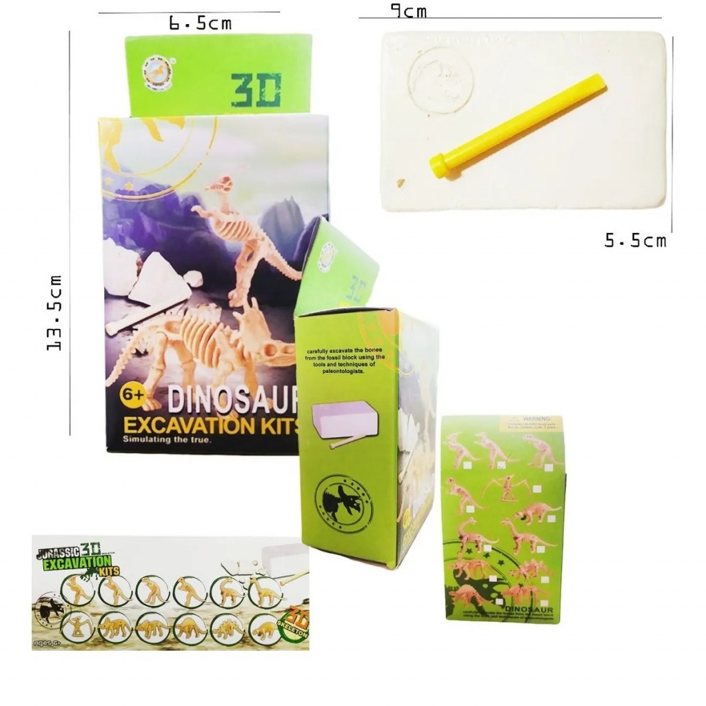Dinosaurio Excavación Fósil Juego Jugueteria Didáctico Juego DJ577