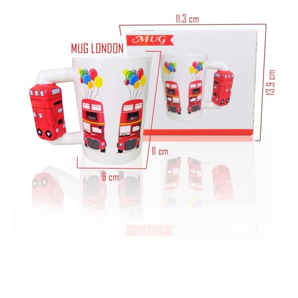 Mugs Diseño London Pocillos Vaso Vajilla Jugueteria Mug DJ0138
