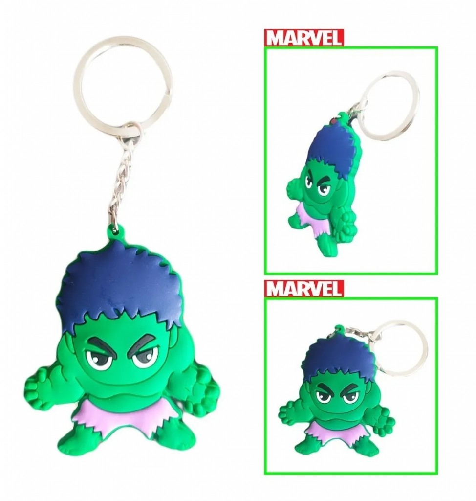 Hulk Vengadores Llavero Juguete Didáctico Avengers DJ738