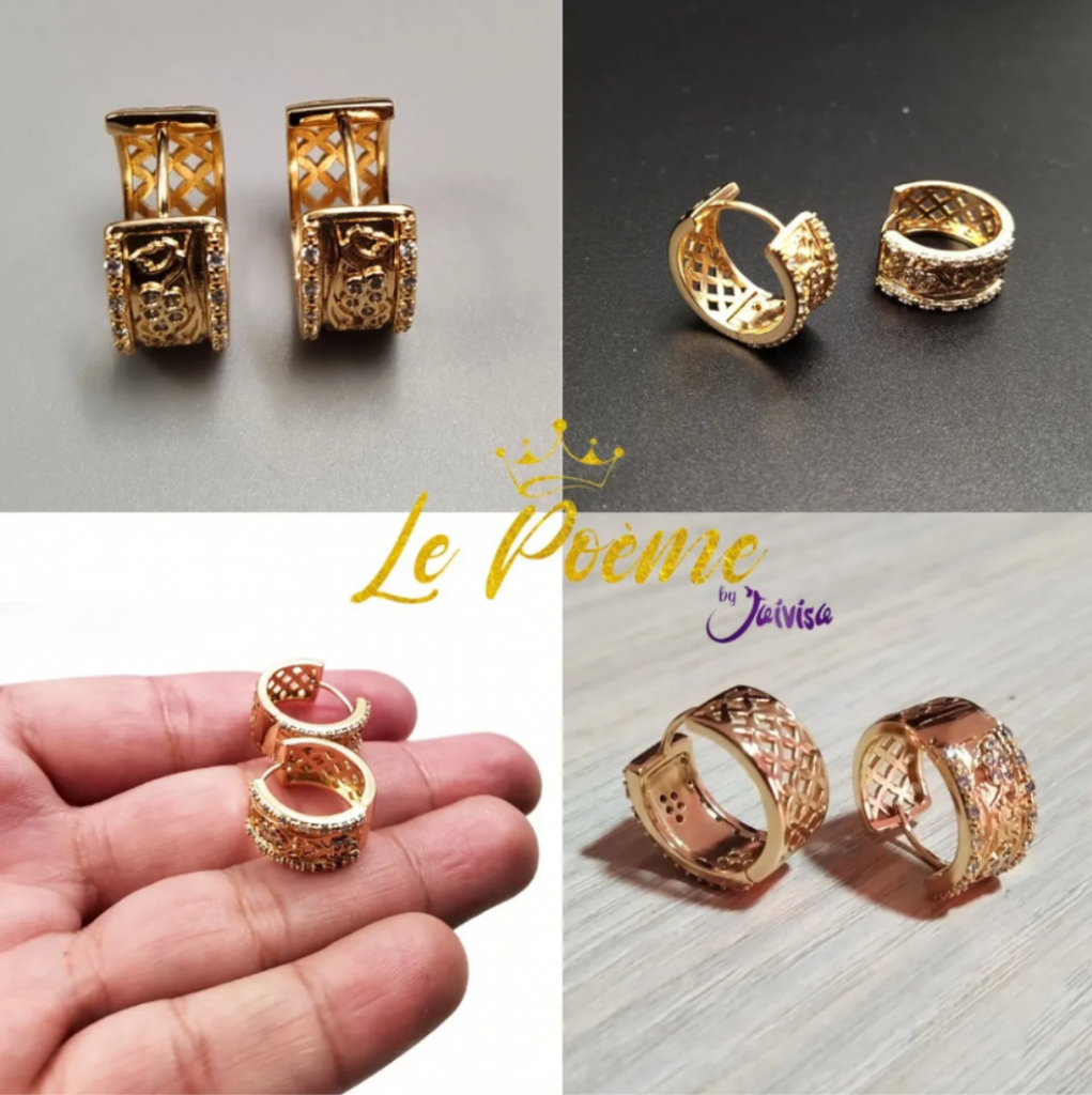 Joyería Mujer Joya Accesorio Pendiente Arete Zarcillo Areta SKU: DJA291