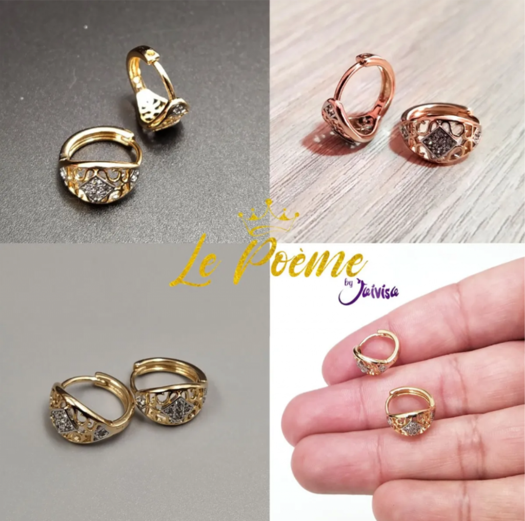 Joyería Mujer Joya Accesorio Pendiente Arete Zarcillo Areta SKU: DJA765